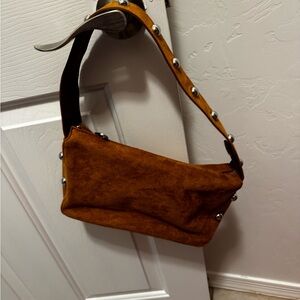Universal Thread Tan Studded Shoulder Bag